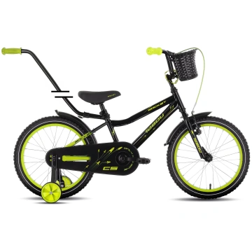 Velosipēds Tabou Rocket CS 14 melns-laima