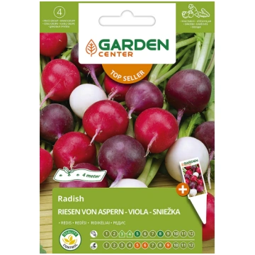 Sēklas Garden Center, redīsi Riesen Von Aspern/Vio