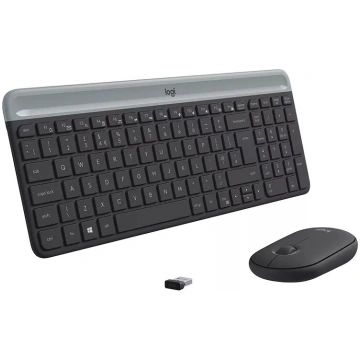 Klaviatūras un peles komplekts Logitech MK470 Slim