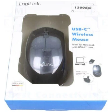 Optical mouse | black,grey | USB C | wireless | No