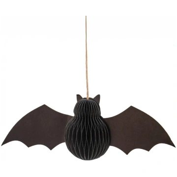 Ballīšu piederums Halloween Honeycomb Bat – Sass &