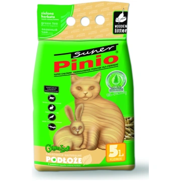 Benek Super Pinio granulės Green Tea 5 l