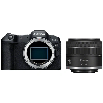Canon EOS R8 Body + RF 24-50mm F4.5-6.3 IS STM