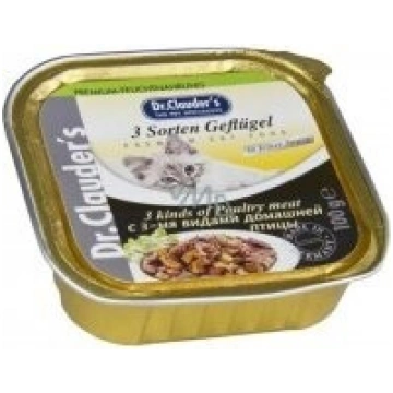 Dr.Clauder's 3 Mājputnu veidi 100g