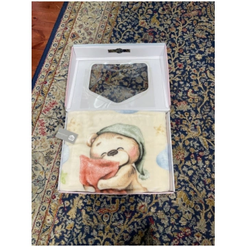 Manterol Cream pram blanket