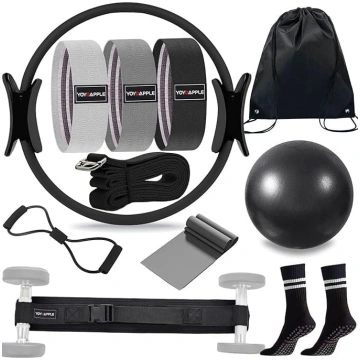 Pilates komplekts mājām, 11 gab. Pilates komplekts