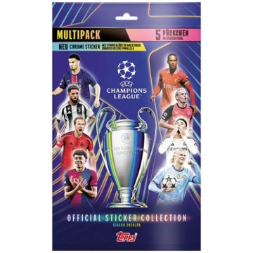 TOPPS CHAMPIONS LEAGUE STICKERS 2024/25 - MULTIPAC