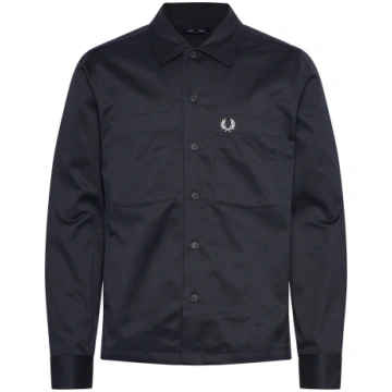 Fred Perry - Twill Overshirt - izmērs S