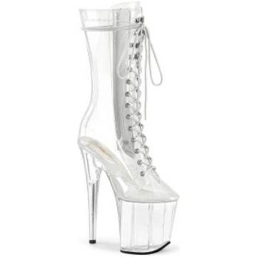 Transparent 20 cm FLAMINGO-1050C Exotic pole dance