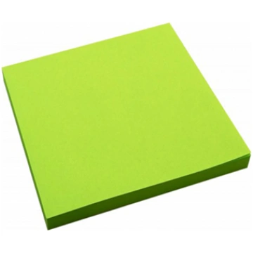 Sticky notes Forpus, Neon, 75x75mm, Green (1x80) F