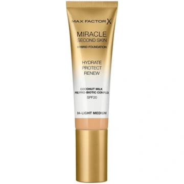 MAX FACTOR Podkad nawilajcy Miracle Second Skin 04