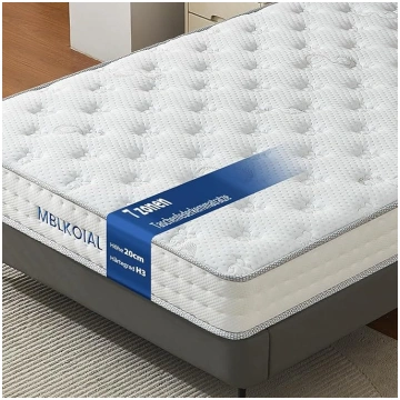 Mattress 90 x 200 cm 7-Zone Pocket Spring Mattress