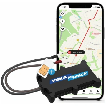 YUKAtrack easyWire AIO GPS Car Tracker 2G incl. SI