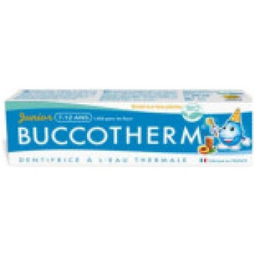 Buccotherm BIO persiku ledus tējas zobu pasta no 7