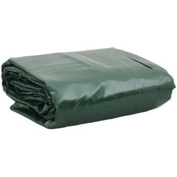 Brezenta pārklājs, zaļš, 6x8 m, 650 g/m²