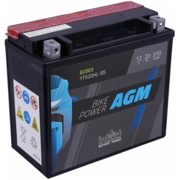 Akumulators IntAct Bike Power AGM 12V 20Ah CTX20HL