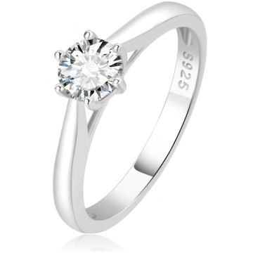 Potiy Moissanite D Color 0.5ct 1ct 2ct Round Cut S