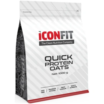 ICONFIT Quick Protein auzas - šokolādes 1 kg