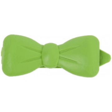 Show Tech Plastic Bow Green - matu sprādze suņiem 