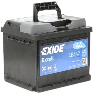 Akumulators Exide Excell EB442, 12 V, 44 Ah, 420 A