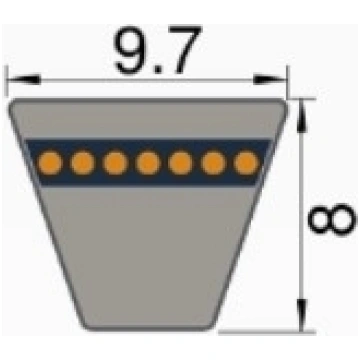 Ķīļsiksna SPZ762 SWR