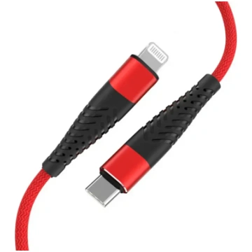 Fusion Fishbone USB-C uz Lightning datu un uzlādes