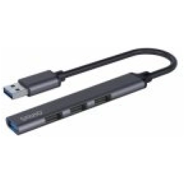 Savio Hub USB-A - 3 × USB-A 2.0, 1 × USB-A 3.1 AK-