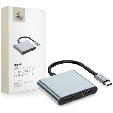 Tech-Protect 4-in-1 USB-C USB-A 2x HDMI 4K 60HZ ad