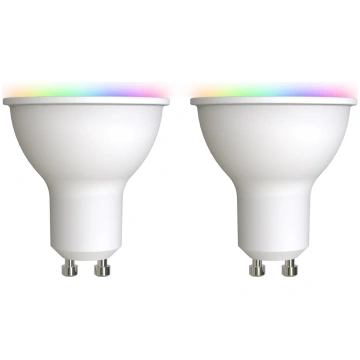 LUUMR Smart GU10 4.7W RGBW CCT ZigBee Tuya Hue 2 g