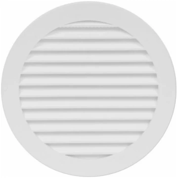 EUROPLAST VR125 ventilācijas restes, 125 mm, balta