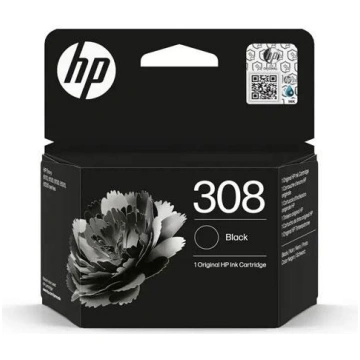 Original Ink- Black HP 308 (7FP21UE LS1) OEM 7FP21