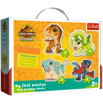 TREFL JURASSIC WORLD Puzle mazuļiem 36138T