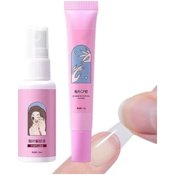 Nagelkleber - Modellier-Haftmittel-Set,Tip-Entfern