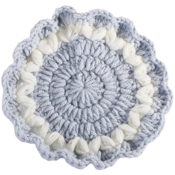 Table Coaster Wave Lace Handmade Crochet Floral Co