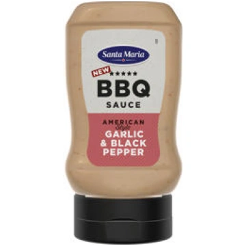BBQ mērce ķiploku un piparu SANTA MARIA 280g
