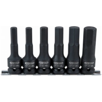 KS TOOLS Triecienmuciņu seškanšu komplekts 8-19mm 