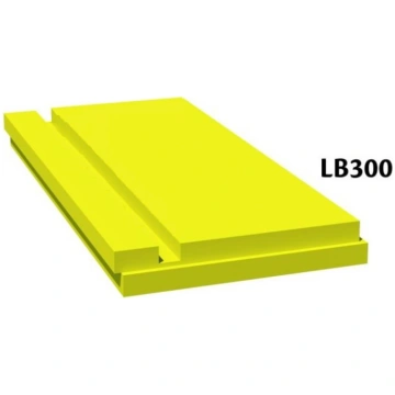 Finnfoam LB-300 pamatu loksnes, pamatu sānu stipri
