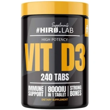 HIRO.LAB D3 4000+K2 MK7 160 tabs
