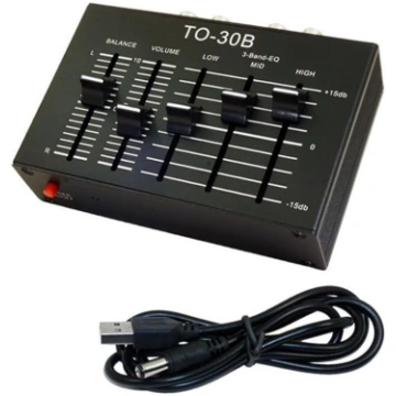 Līdz 30B DC5V Ekvalaizeris, Stereo-Audio, Līdzsvar