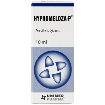HYPROMELOZA-P acu pilieni, 10 ml