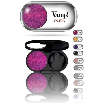Pupa Vamp! Compact Eyeshadow acu ēnas - 401 White 