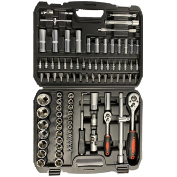 1/4" + 1/2" Dr. Socket set 94pcs. 6pt