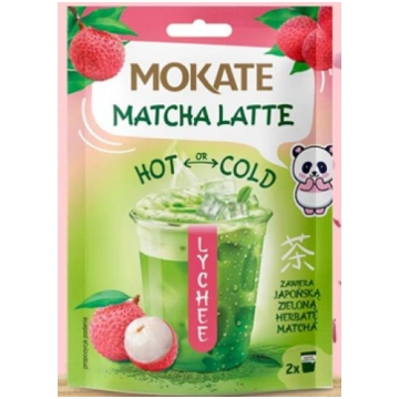 MOKATE Matcha Latte ar līčiju garšu, 40g