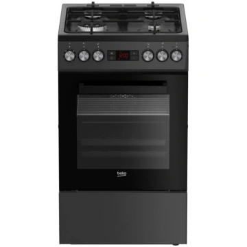 Gāzes-elektriskā plīts fsm51330daot BEKO