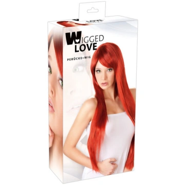 Sieviešu parūka Wigged Love, sarkanās