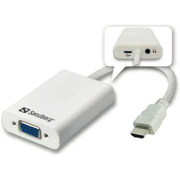 Sandberg HDMI to VGA+Audio Converter ( 508 77 5087