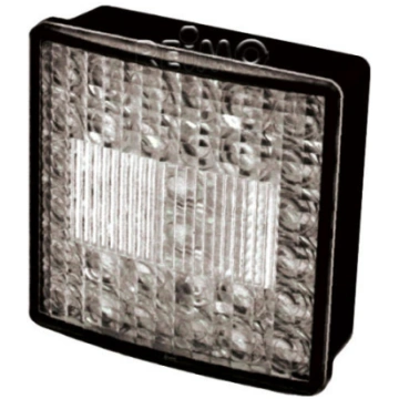 LED rear fog light, clear, 12V, 3W, IP67, 500 mm c