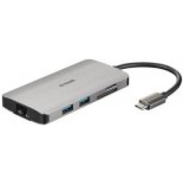 D-Link 8 in 1 USB-C Hub with HDMI/ Ethernet/ Card 