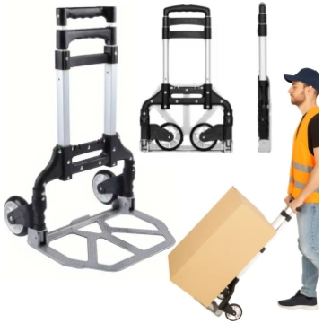 Lightweight Folding Aluminum Warehouse Transport T