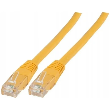 SecurityNET Cat.6 UTP tīkla kabelis, 1.5m, dzelten